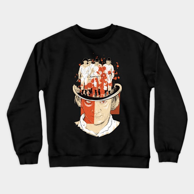 clockwork orange Crewneck Sweatshirt by Paskalamak